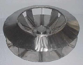 second example of a blower wheel